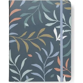 Diář Filofax, Notebook Botanical, A5, Modrá