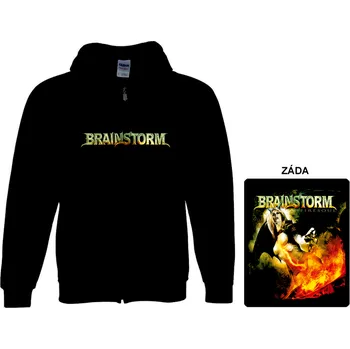 Pánská mikina Brainstorm - mikina s kapucí a zipem