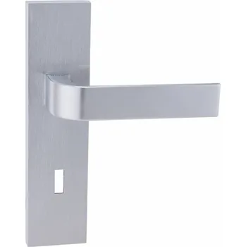 Dveřní kování TI - CINTO - 3022S WC klíč, 72 mm, klika/klika OCS - Chrom broušený (96)