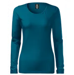 Dámské triko s dlouhým rukávem ALTISPORT NoPrint NP/ALW931 PETROLEJOVÁ M