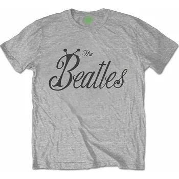 Pánské tričko The Beatles tričko, Bug Logo Grey, pánské XXL