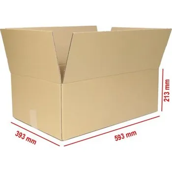 Obalový materiál Klopová krabice 593x393x213mm, 5VVL