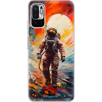 Pouzdro na mobilní telefon Odolné silikonové pouzdro iSaprio - Abstract Astronaut - Xiaomi Redmi Note 10 5G