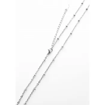 Řetízek Ocelový řetízek č. 19 lesklý (0,2 x 45 cm)