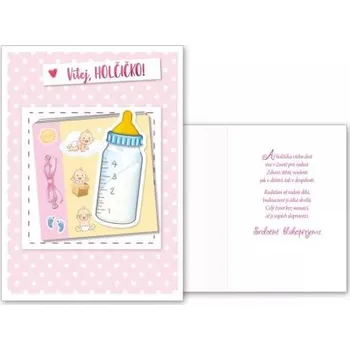 MFP přání k narození miminka CN-668 PRANI_H_C0363