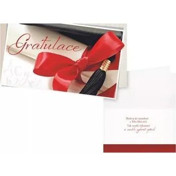 Přání MFP k ukončení studia M31-037 H s textem