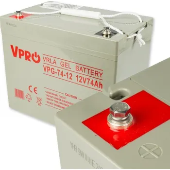 Trakční baterie Baterie Volt Polska GEL VPRO Solar 12V 74Ah