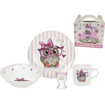 dětská jídelní sada Bella Fiore Dětská jídelní souprava 4dílná