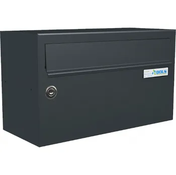 Poštovní schránka Poštovní schránka B-217 - pro zazdění s orámováním - lakovaná - RAL 7016 MAT. - ANTRACIT