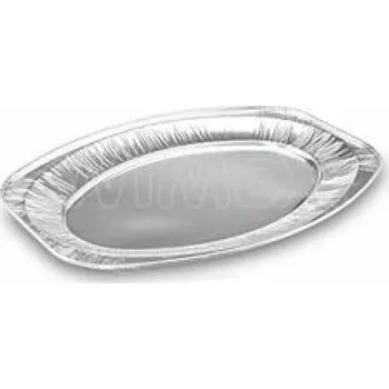 Tác hliníkový oválný, 43 x 29cm 5 kusů