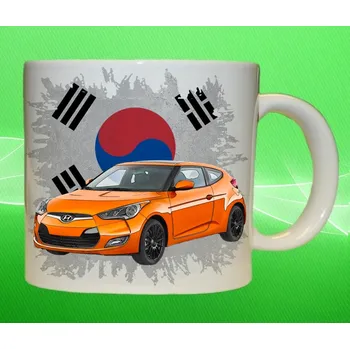 hrnek s Hyundai Veloster 75ml (hrneček s osobním autem Hyundai)