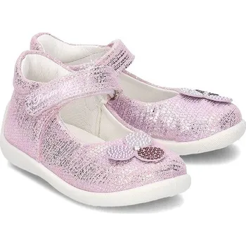 Dívčí baleríny PRIMIGI baleríny kožené růžové - 21