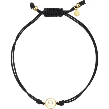 Náramek Pozlacený stříbrný náramek - Váhy - AP528-8432