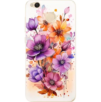 Pouzdro na mobilní telefon Odolné silikonové pouzdro iSaprio - Flowers 23 - Xiaomi Redmi 4X