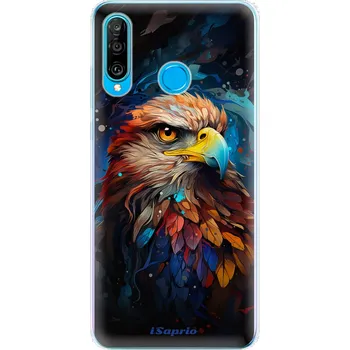 Pouzdro na mobilní telefon Odolné silikonové pouzdro iSaprio - Mysterious Eagle - Huawei P30 Lite