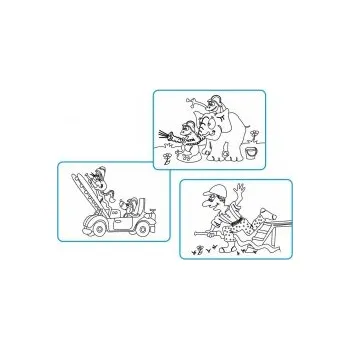 kreativní sada RvP - Malování pískem - základní sada HASIČI 2