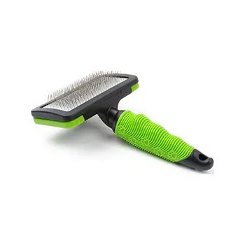 Kartáč pro zvířata JK Animals Kartáč 3v1, jemné drátky a dva hřebeny 19×12 cm