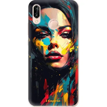 Pouzdro na mobilní telefon Odolné silikonové pouzdro iSaprio - Abstract Women - Huawei P20 Lite