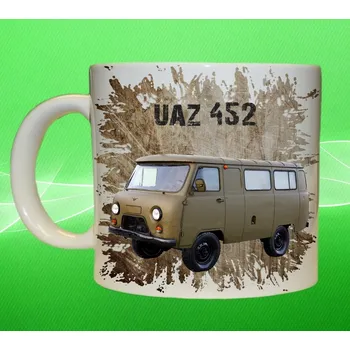 hrnek UAZ 452 buchanka I 75ml (army hrnek vojenský hrneček)