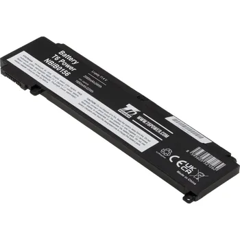 Baterie k notebooku Baterie T6 Power Lenovo ThinkPad T460s, T470s, 2065mAh, 24Wh, 3cell, Li-Pol NBIB0156