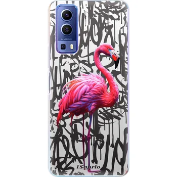 Pouzdro na mobilní telefon Odolné silikonové pouzdro iSaprio - Flamingo Graffiti - Vivo Y72 5G