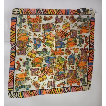 Šálek barevné kočky, oranžový