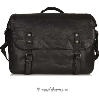 Velký pánský messenger The Walrus černý od Aunts and Uncles