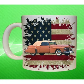 hrnek s Lincoln Continental 1942 75ml (Hrneček s osobním autem Lincoln)