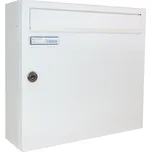 Poštovní schránka A-01 BASIC - RAL 9016 MAT. - BÍLÁ