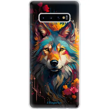 Pouzdro na mobilní telefon Odolné silikonové pouzdro iSaprio - Mysterious Wolf - Samsung Galaxy S10+
