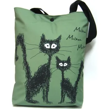 Kabelka Taška - zapínání na cvok