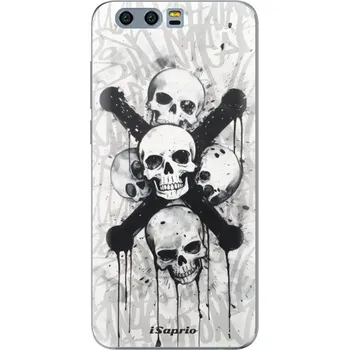 Pouzdro na mobilní telefon Silikonové pouzdro iSaprio - SkullX - Huawei Honor 9