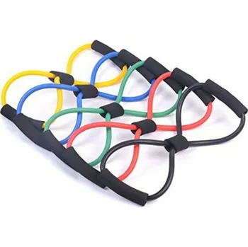 Guma na cvičení / posilování / jógu - překřížená Červená