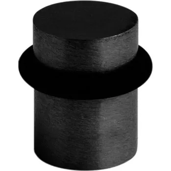 TI - Zarážka dveří oválná 1699 BS - Černá matná (153)