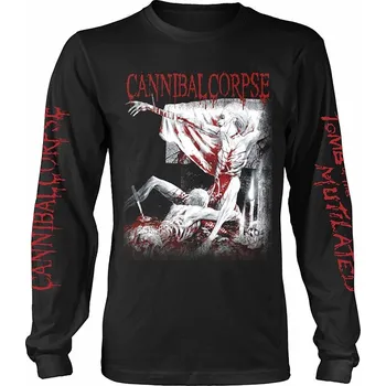 Pánská móda Cannibal Corpse tričko dlouhý rukáv, Tomb Of The Mutilated Explicit, pánské S
