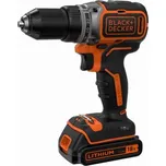 Black&Decker BL186KB vrtací šroubovák 18 V 2 x 1,5 Ah baterie