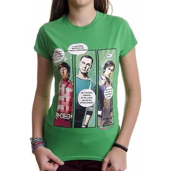 Big Bang Theory tričko, TBBT Superhero Quips Girly, dámské XXL