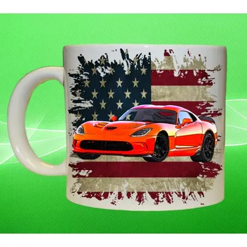 hrnek s Dodge SRT Viper 75ml (hrneček s osobním autem )