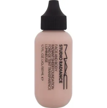 MAC Studio Radiance Face and Body Radiant Sheer Foundation voděodolný make-up 50 ml, W4