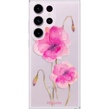 Pouzdro na mobilní telefon Odolné silikonové pouzdro iSaprio - Poppies 02 - Samsung Galaxy S23 Ultra