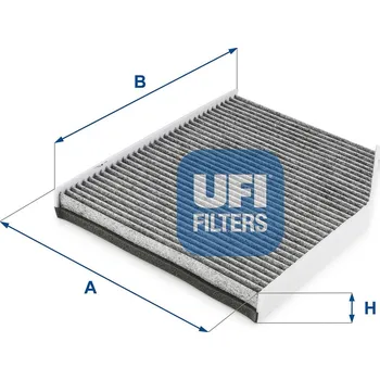 Klimatizace automobilu Filtr, vzduch v interiéru UFI 54.261.00