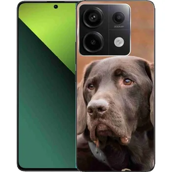 Pouzdro na mobilní telefon Gelový obal mmCase na Xiaomi Redmi Note 13 Pro 5G/Poco X6 5G - hnědý labrador