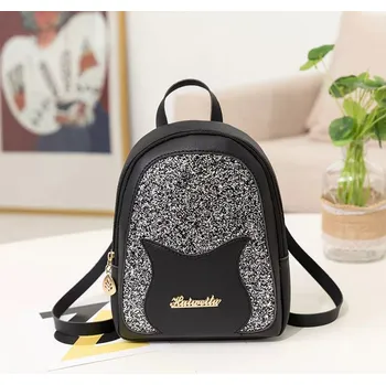 Městský batoh Batoh černý, kočka č.1