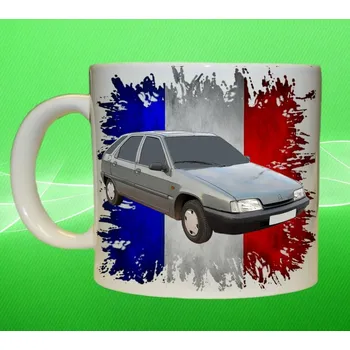 hrnek s Citroen ZX 75ml (hrneček s osobním autem CITROEN)