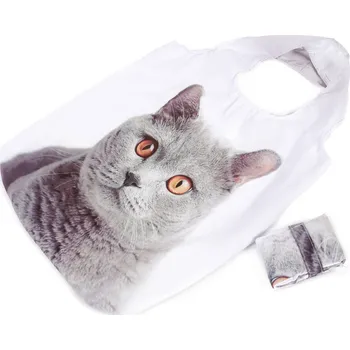 Nákupní taška Nákupní skládací taška britská kočka