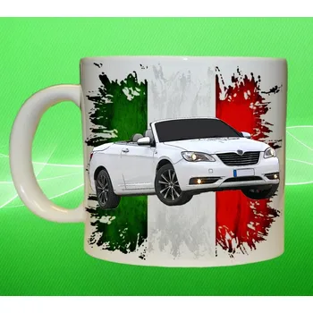 hrnek s Lancii Lancia Flavia 75ml (hrneček s osobním autem LANCIA)