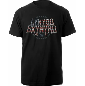 Pánská móda Lynyrd Skynyrd tričko, Stars & Stripes, pánské M