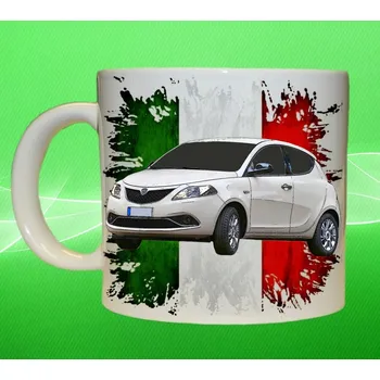 hrnek s Lancii Lancia Ypsilon 150ml (hrneček s osobním autem LANCIA)