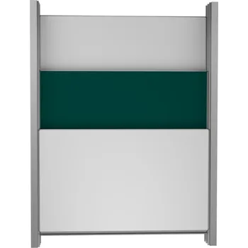 200 x 100 cm: Školní tabule na pylonech, 3 plochy