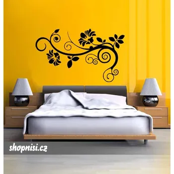 Samolepící dekorace Samolepka na zeď Popínavá květina (dekorace na zeď)